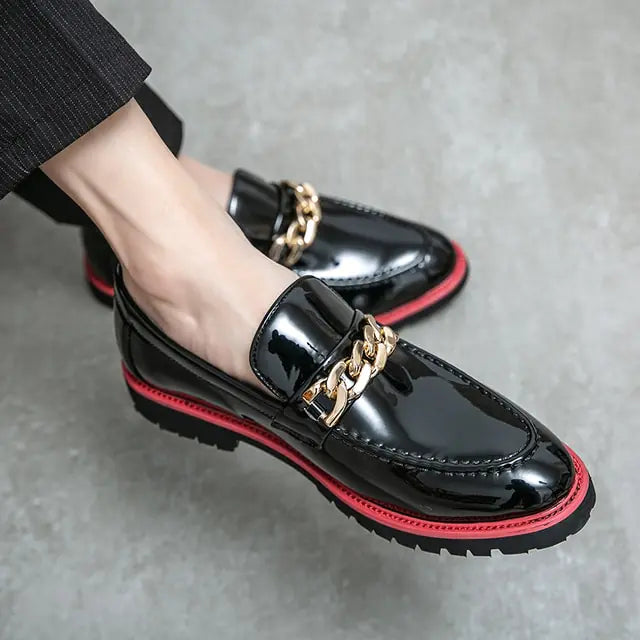 Italian Vegan Leather Designer Loafers