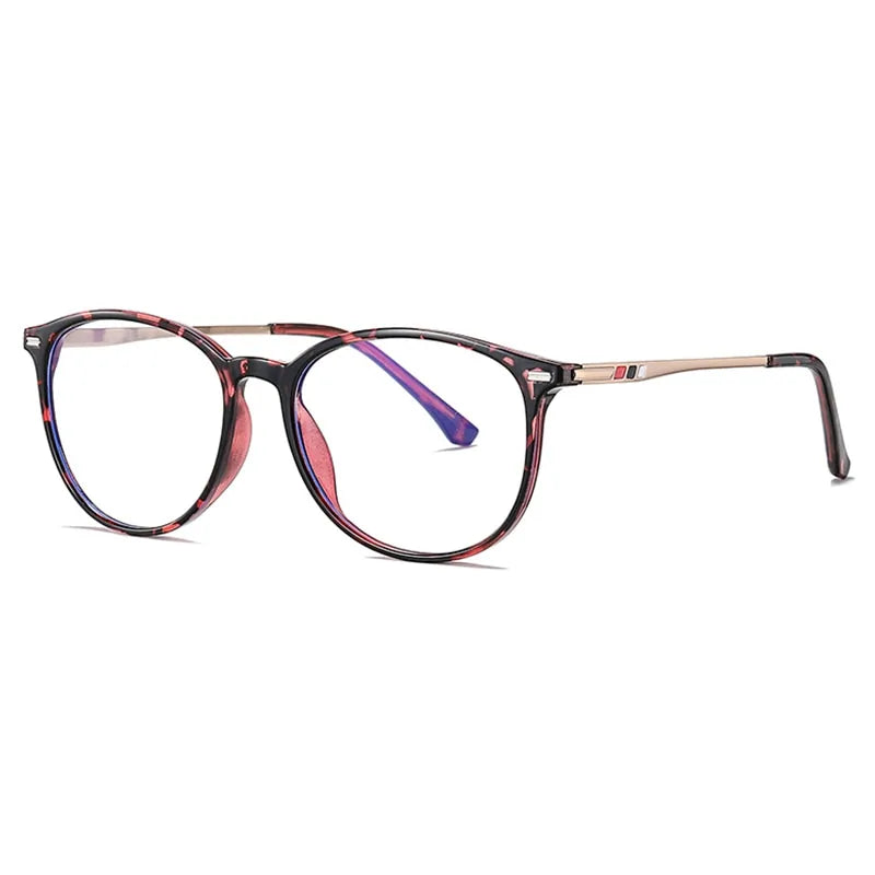 Pro Acme Round Ralferty TR90 Anti-Blue Light Glasses