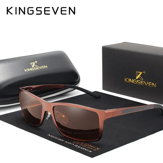 KINGSEVEN Aluminum Magnesium Polarized Driving Sunglasses