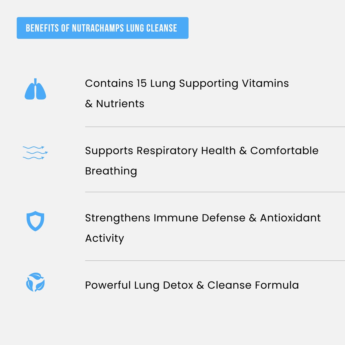 Lung Detox & Cleanse Mullein Leaf Capsules