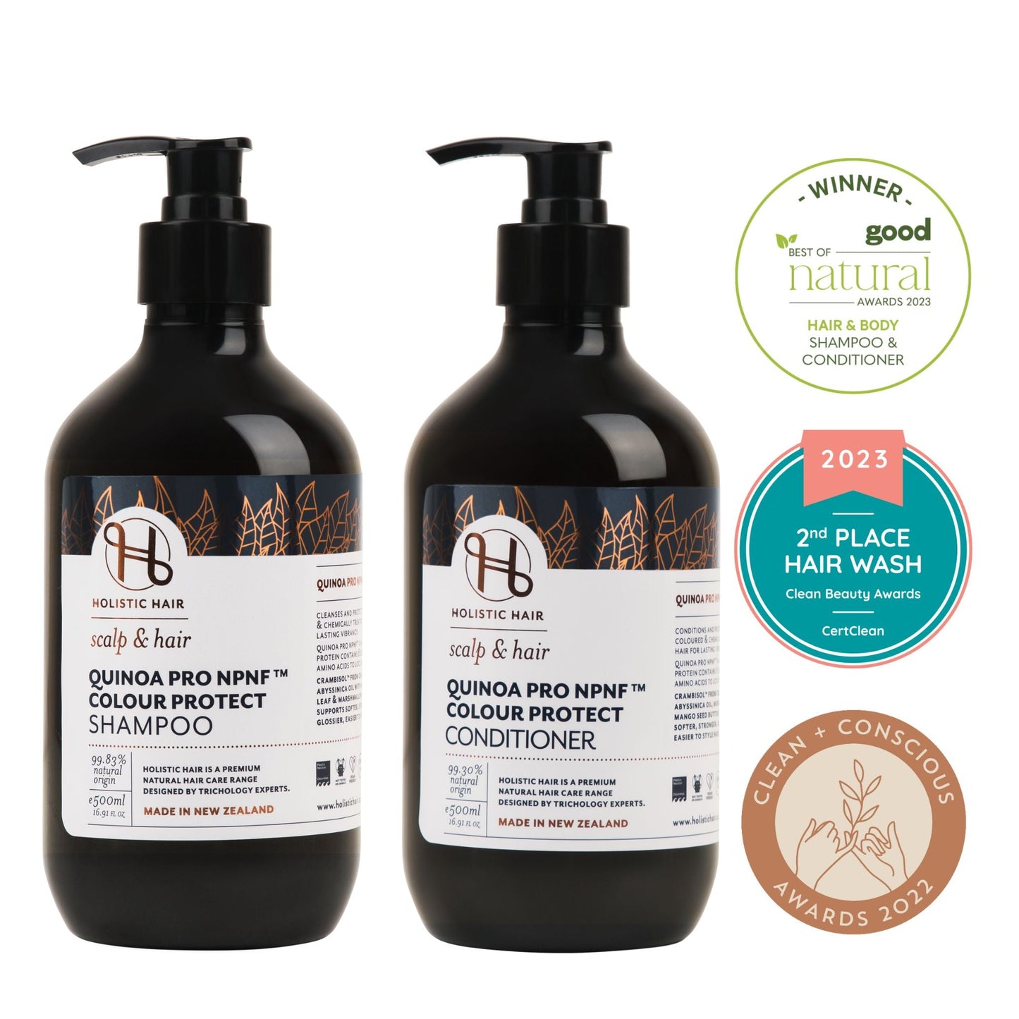 Holistic Hair Shampoo & Conditioner