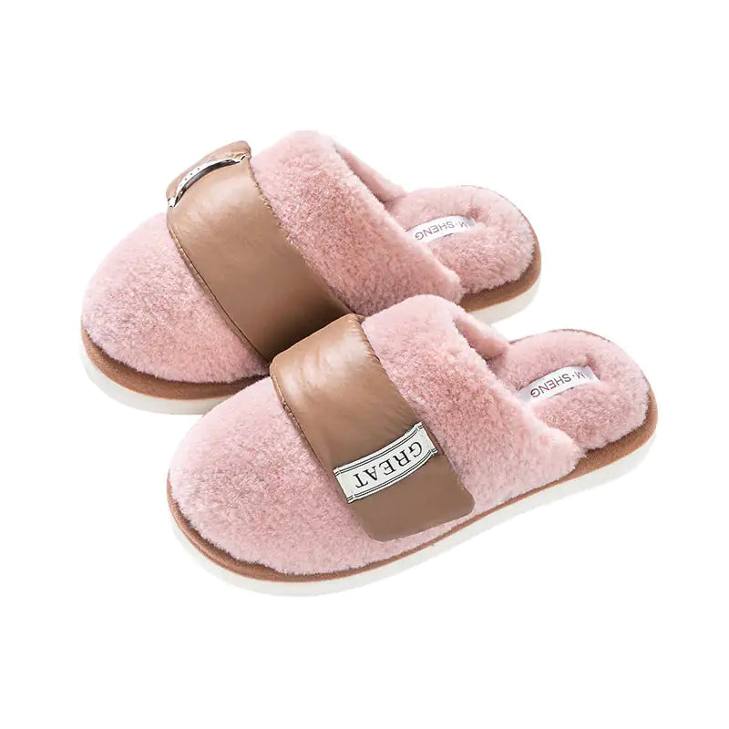 Velvet Cotton Slippers