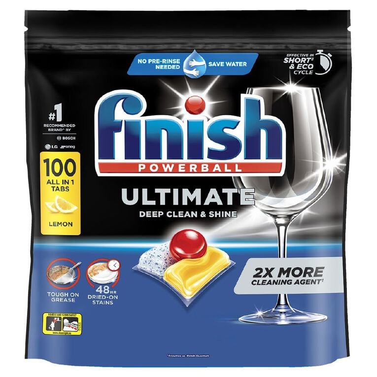 Finish Powerball Ultimate Pro Dishwasher Detergent Tablets