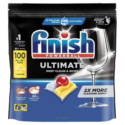 Finish Powerball Ultimate Pro Dishwasher Detergent Tablets