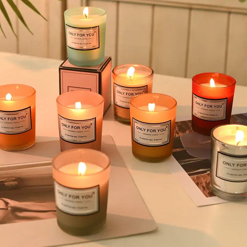 Floral Aromatherapy Smokeless Candles
