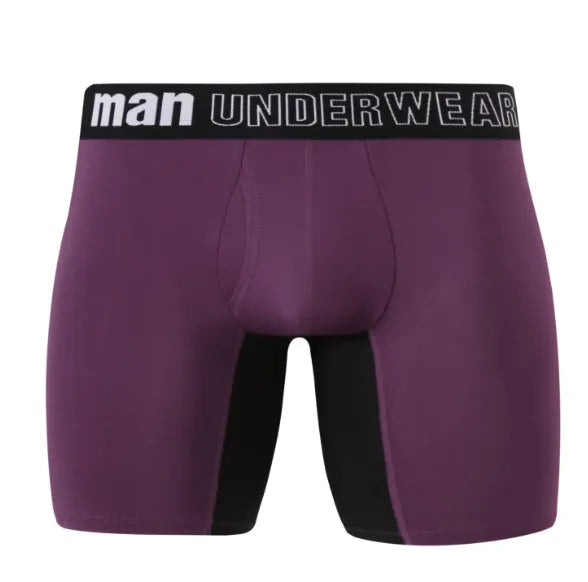 Man Underwear Long Boxers