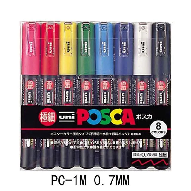 UNI POSCA Comic Graffiti Marker Pens