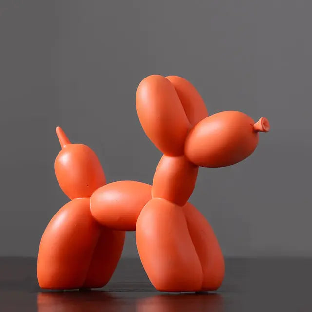 Balloon Dog Resin Figurines