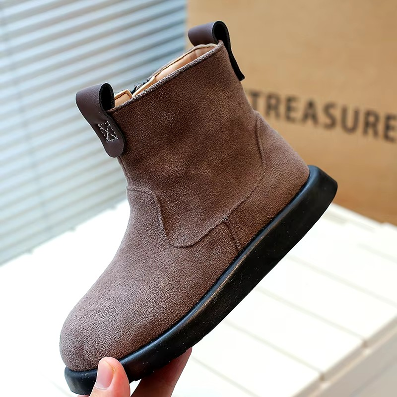 Retro Nubuck Vamp British Boots