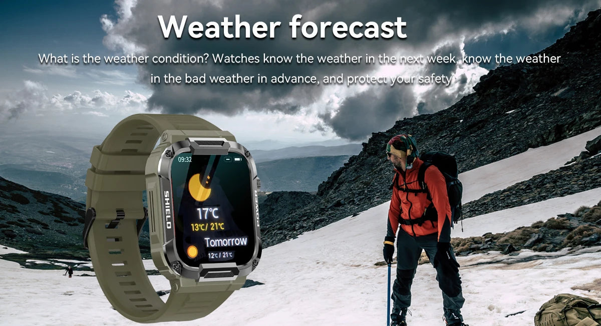 Rugged Military Smart Watch