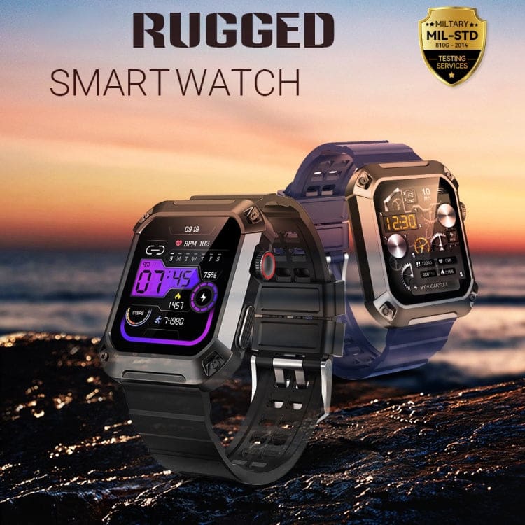 Rugged Military Smart Watch