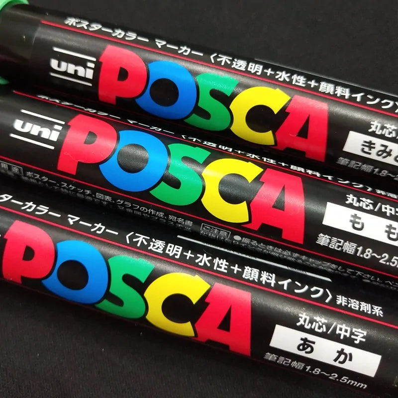 UNI POSCA Comic Graffiti Marker Pens
