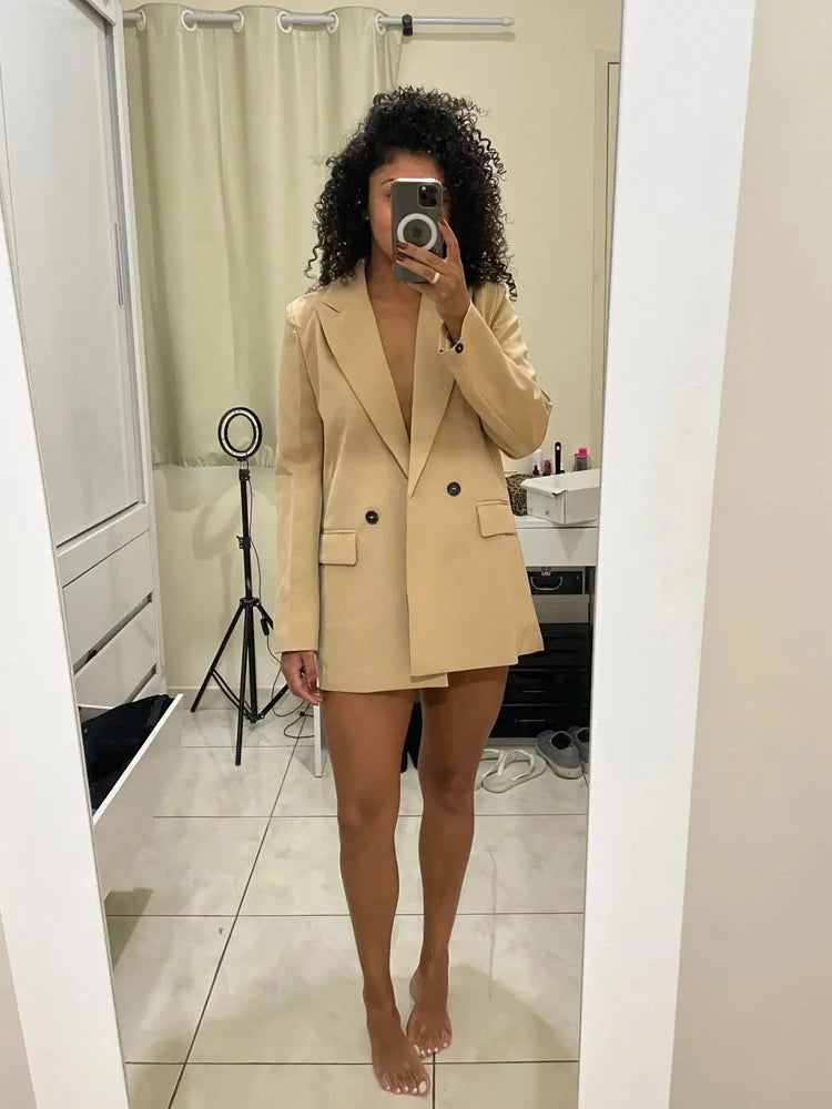 Kingsford TRAF Double-Breasted Blazer