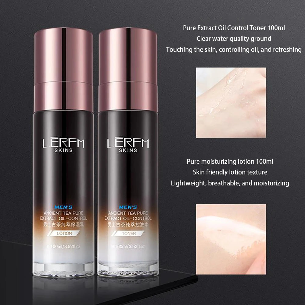 LERFM Hydration and Oil Control Skincare Set for Men