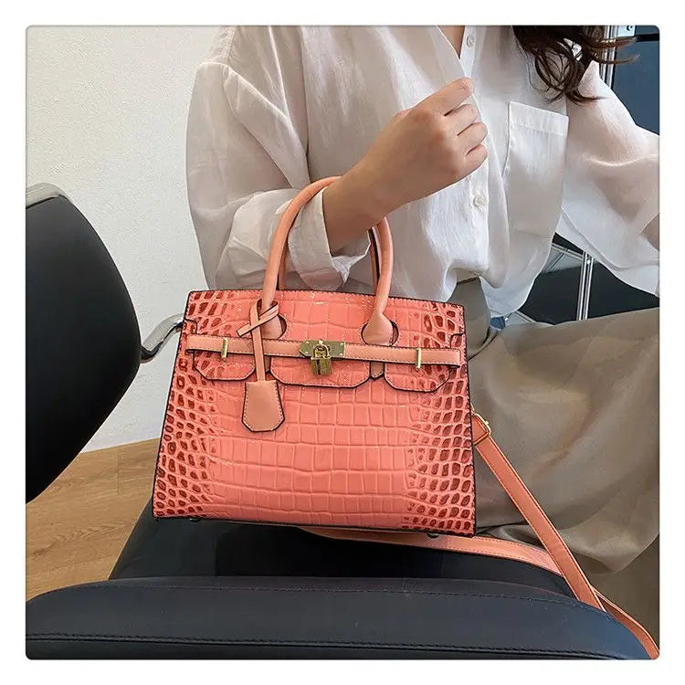 Birkin Inspired Crocodile Leather Handbags - The Dubai Collection