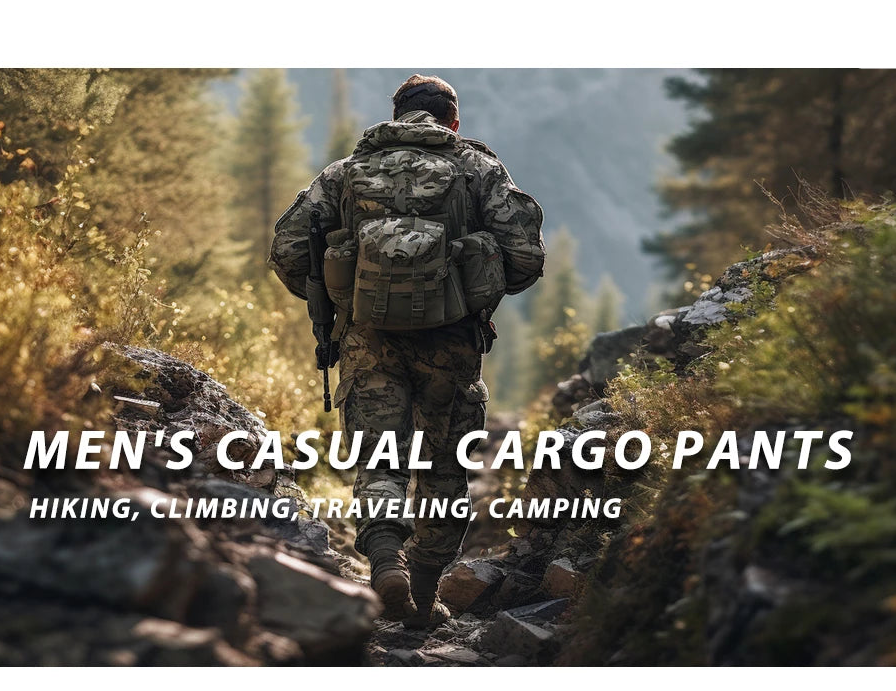 AKNAVY Camouflage Tactical Cargo Pants