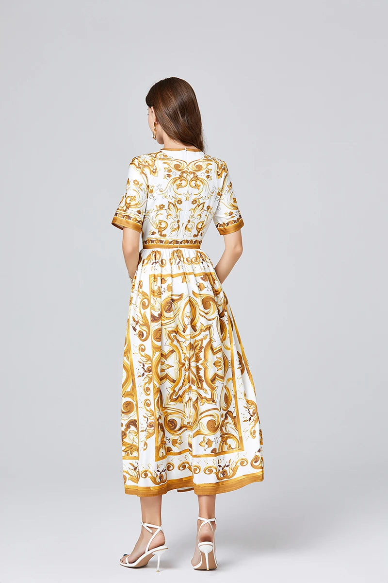 Kate Mediterraneo Midi Dress