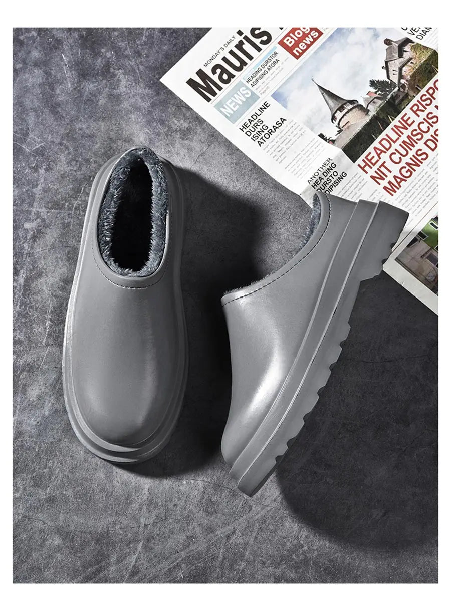 Waterproof Plush Indoor EVA Slippers
