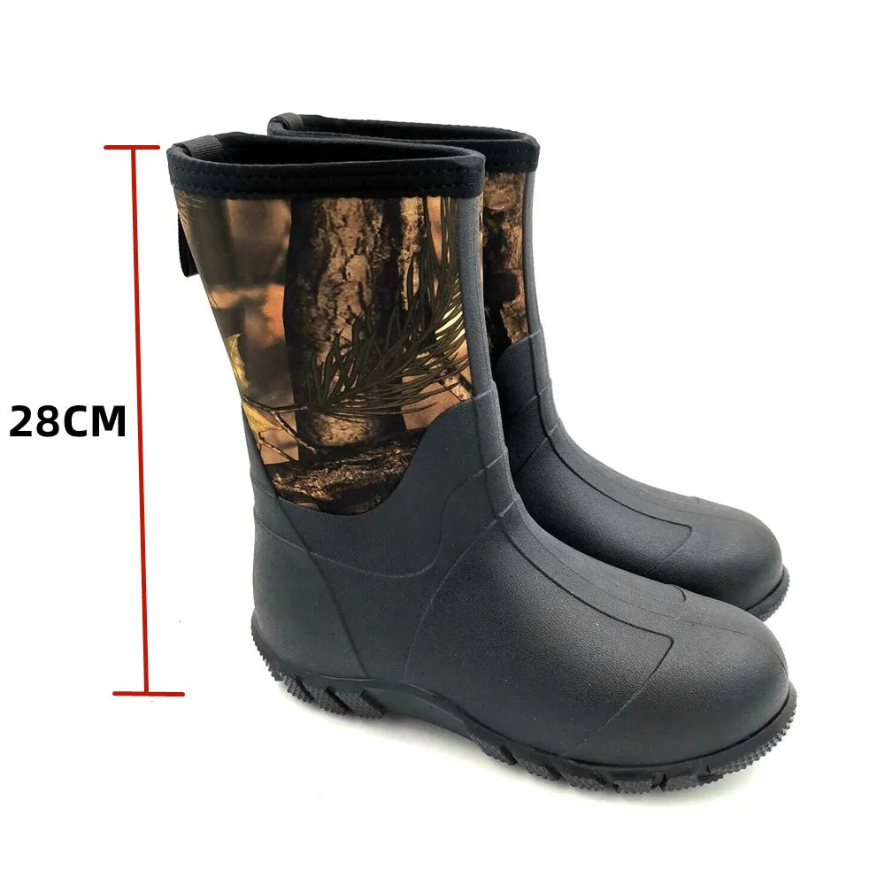 BOGS Waterproof Neoprene Mid Rise Rain Gumboots