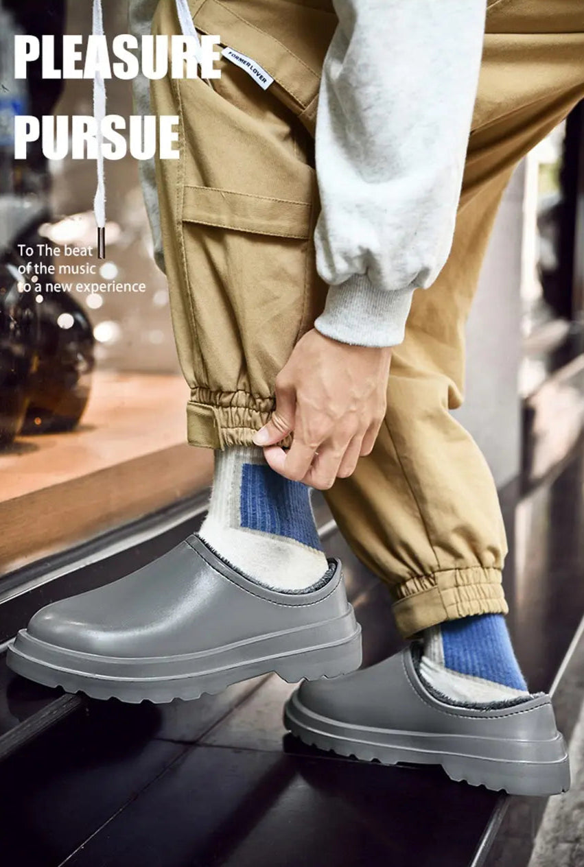 Waterproof Plush Indoor EVA Slippers