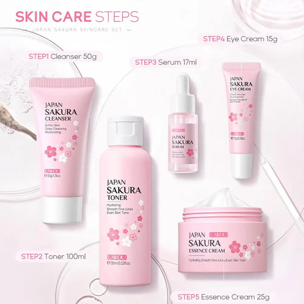 LAIKOU Japan Sakura Skincare Set