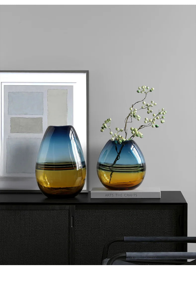 New Tide Luxury Glass Vases