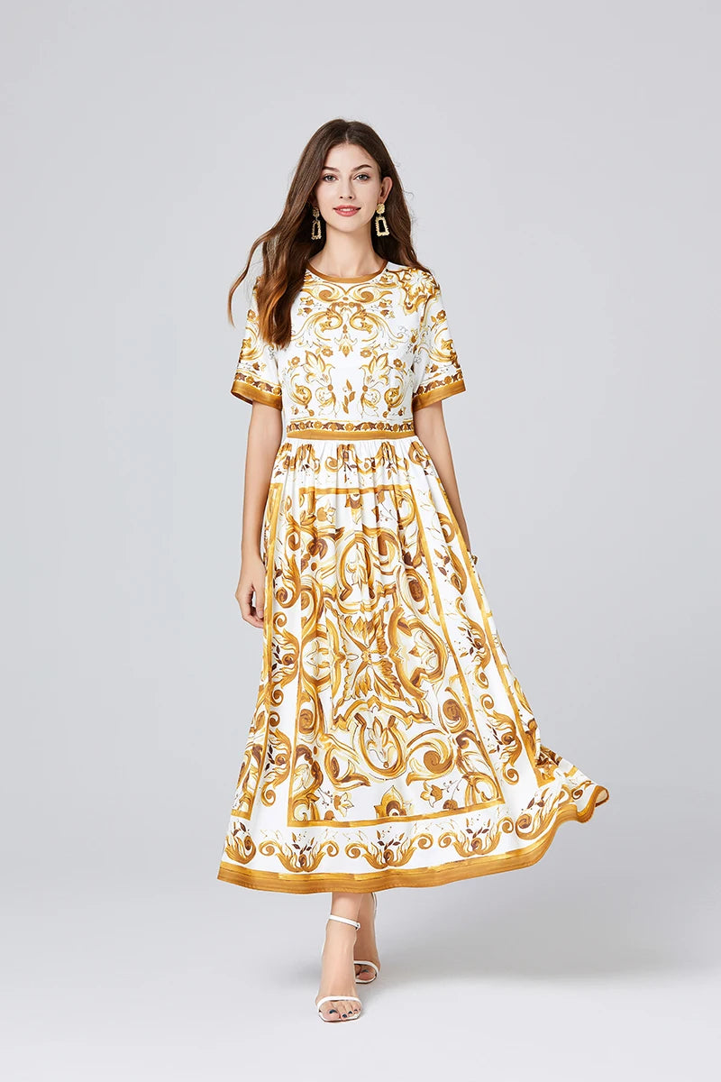 Kate Mediterraneo Midi Dress