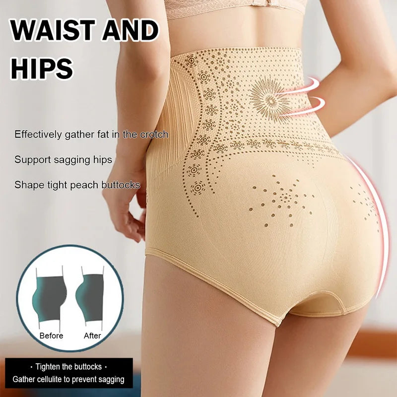 High Waist Buttock Lifting Belly Pants Shapewear