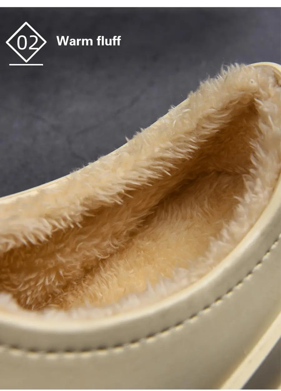 Waterproof Plush Indoor EVA Slippers