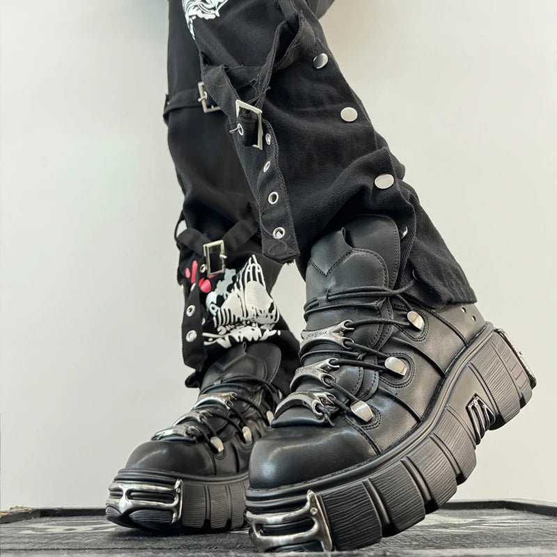 Chunky Platform New P Lock Sneakers