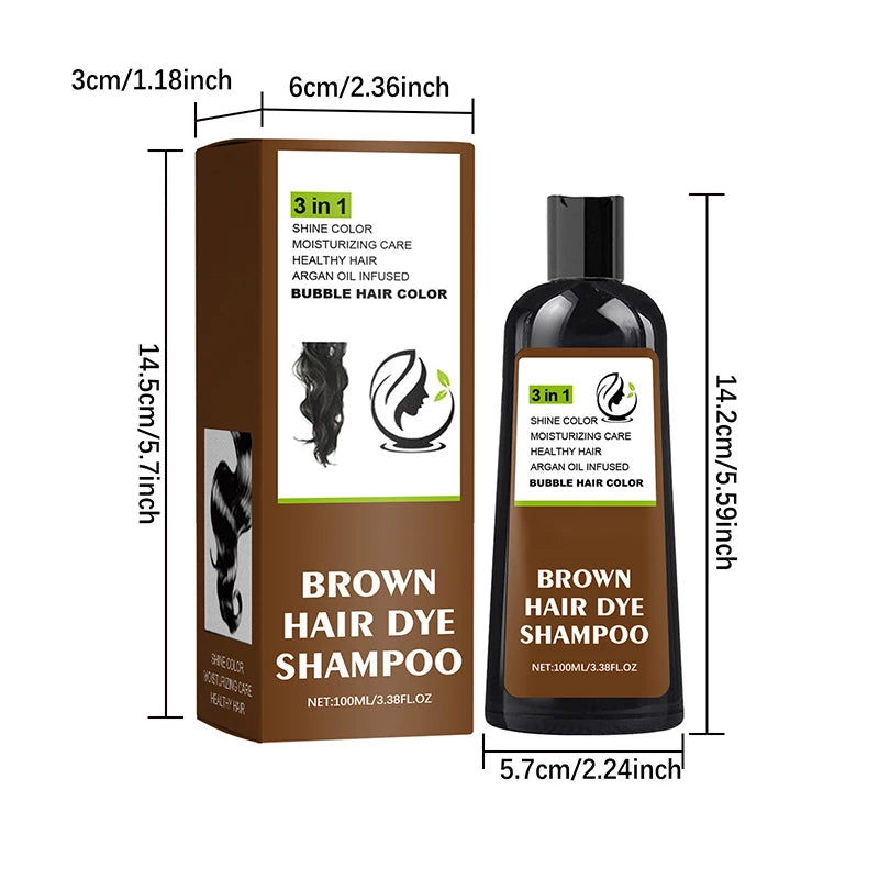 Hoegoa Herbal Hair Dye Shampoo