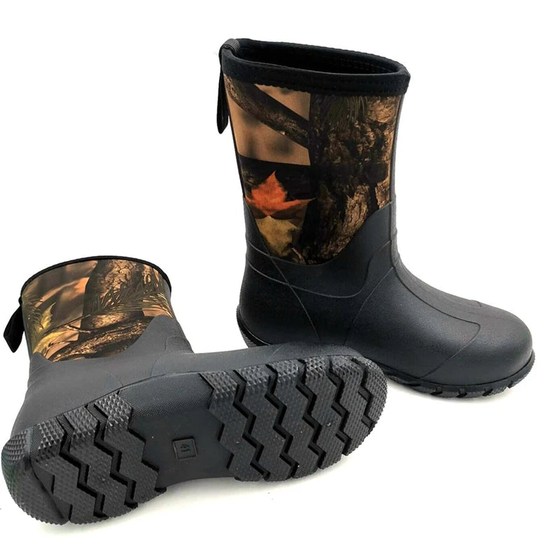 BOGS Waterproof Neoprene Mid Rise Rain Gumboots