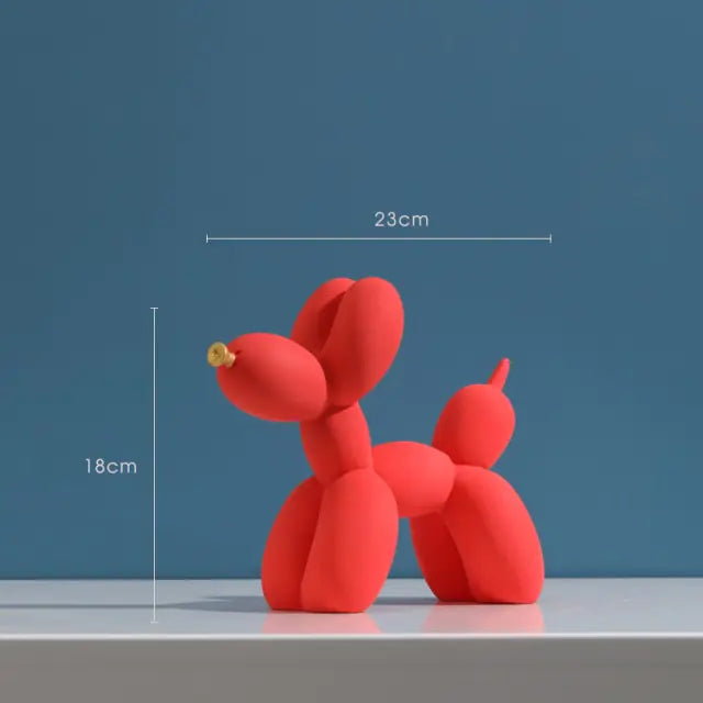 Balloon Dog Resin Figurines