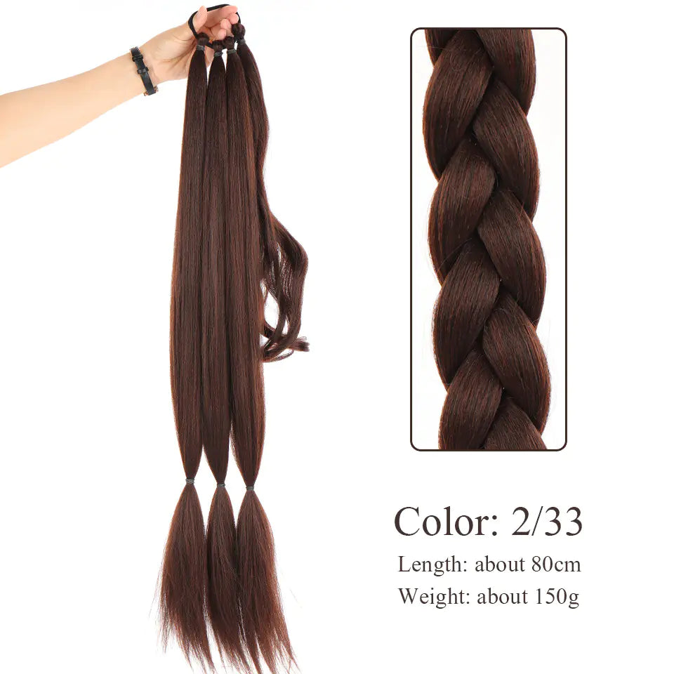 European Long Hair Ponytail Extensions