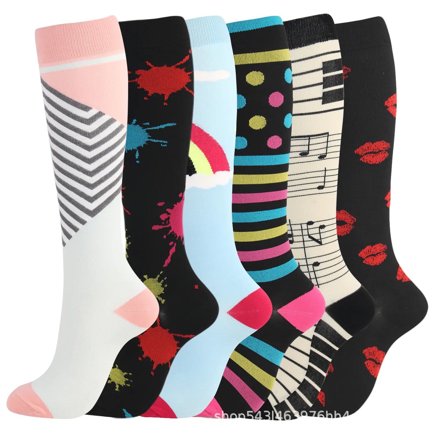 Cross-Border Double Compression Socks