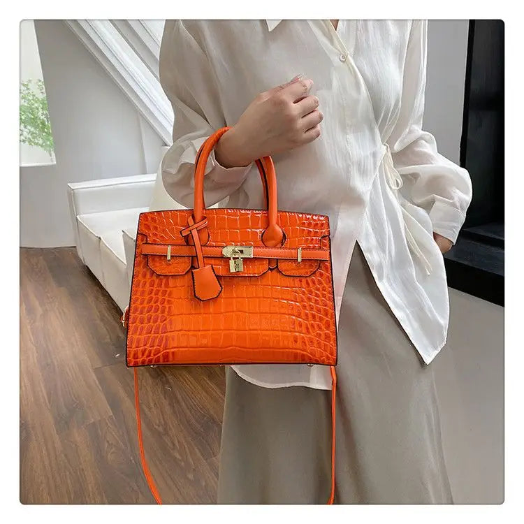 Birkin Inspired Crocodile Leather Handbags - The Dubai Collection