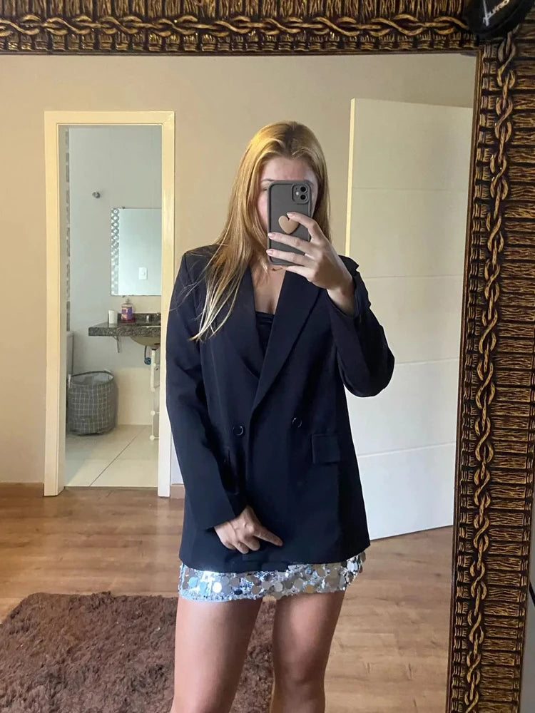 Kingsford TRAF Double-Breasted Blazer