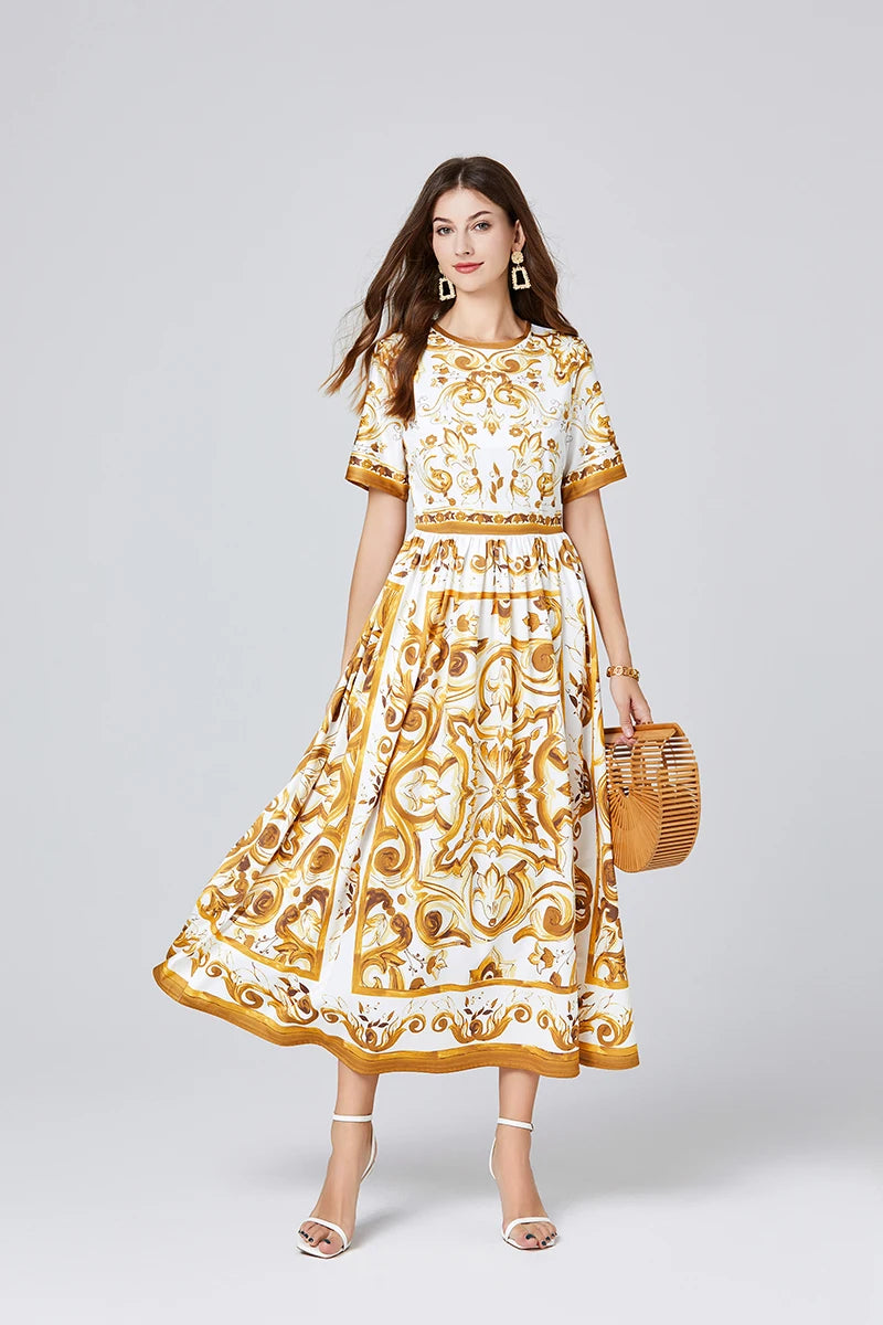 Kate Mediterraneo Midi Dress