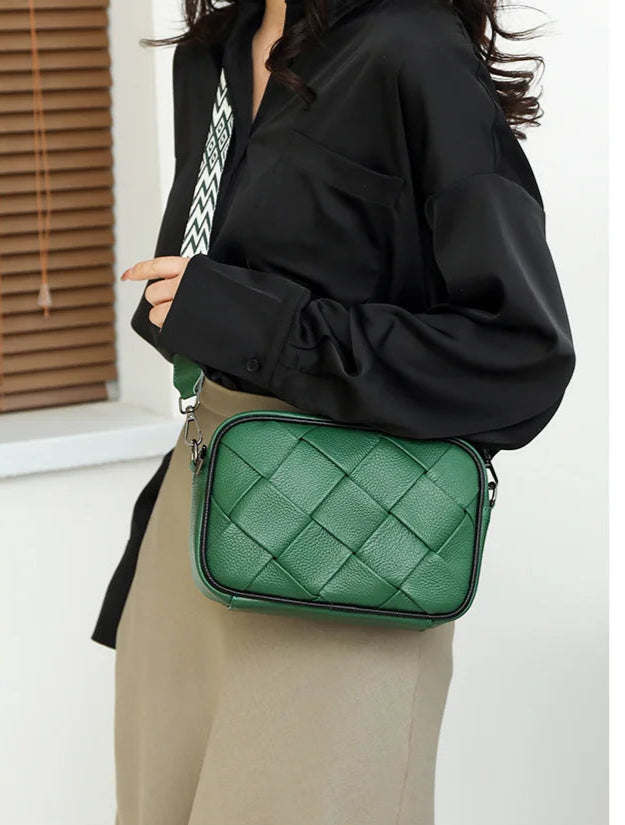 Diamond Premium Leather Crossbody Bags