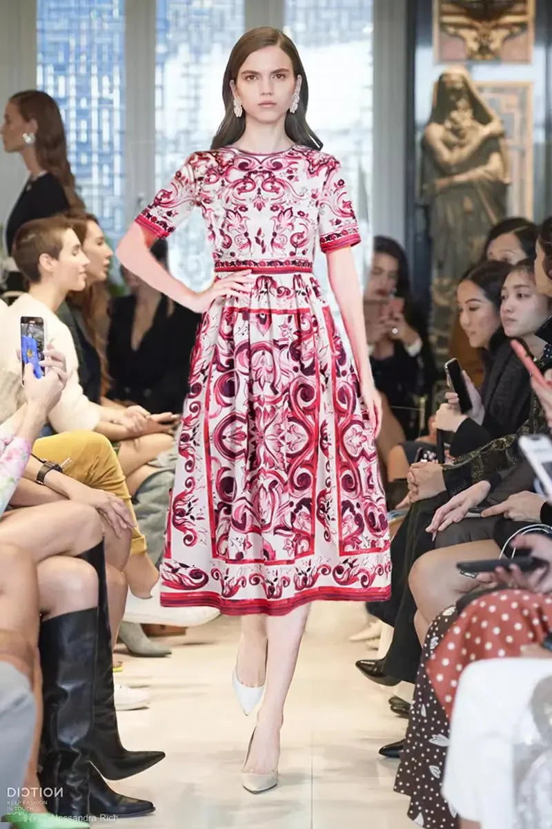 Kate Mediterraneo Midi Dress