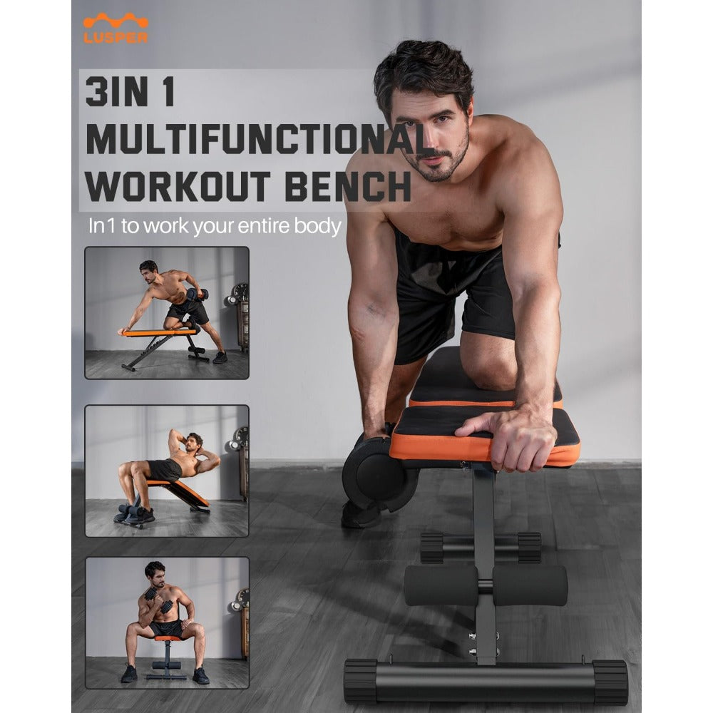 Adjustable Foldable Home Gym Weight Bench