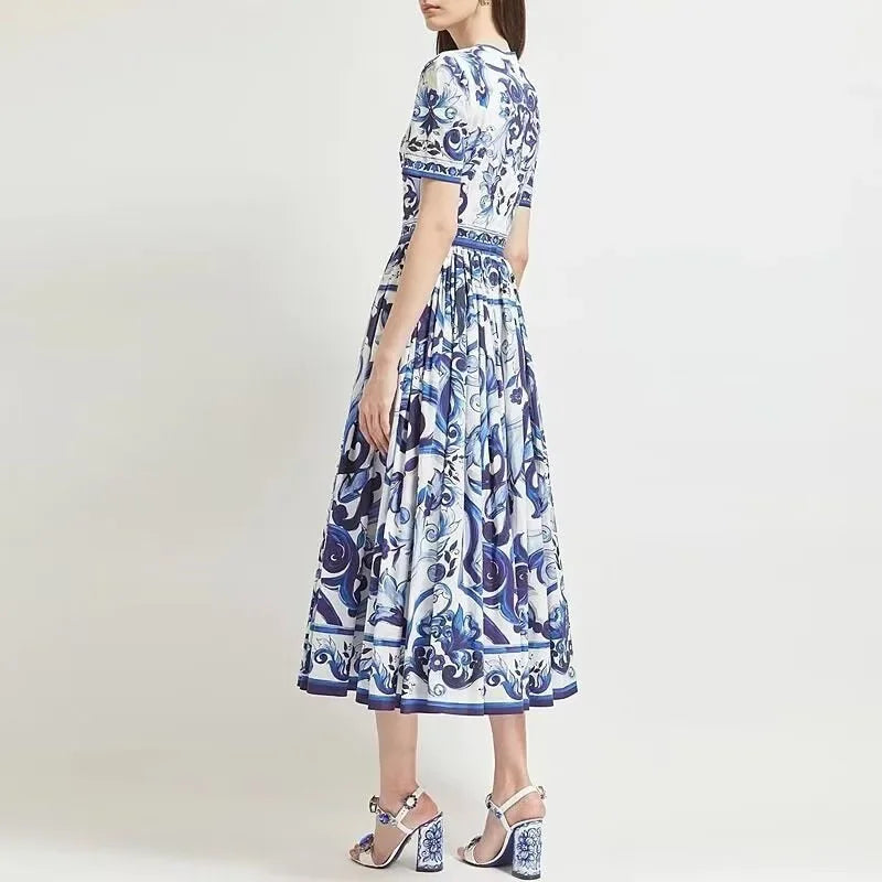 Kate Mediterraneo Midi Dress