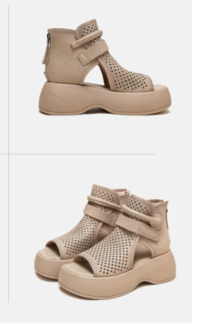 Roman High-Top Platform Sandals