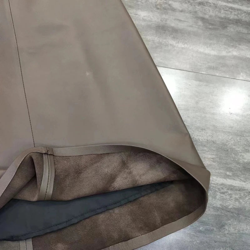 ICONIC Genuine Leather Skirt
