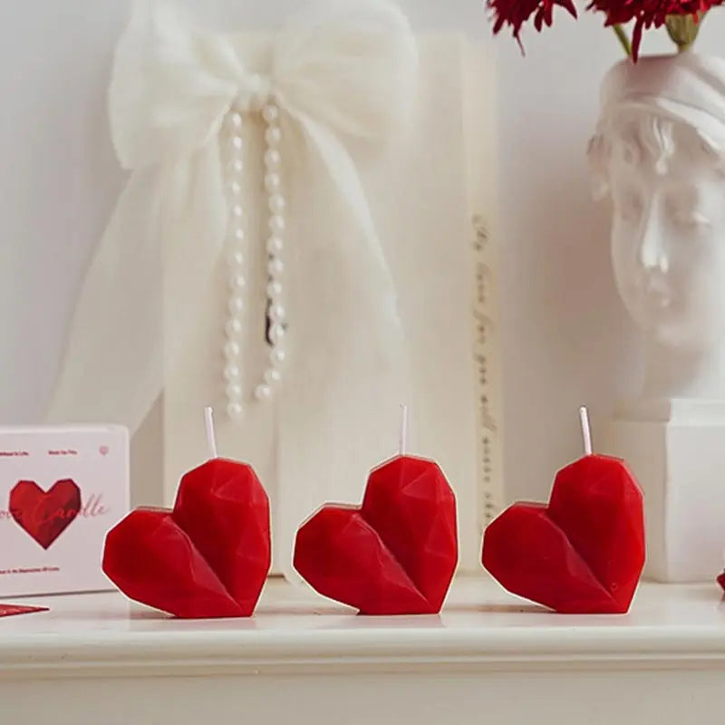Love Heart Natural Soy Scented Candle