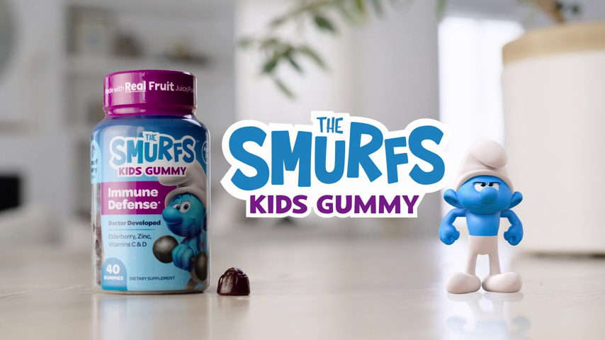 The Smurfs, Kids Berry Gummy Supplements