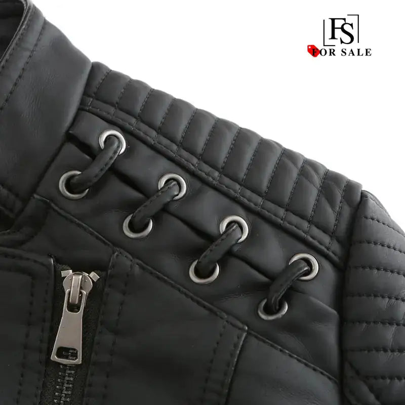 Mojo Biker Vegan Leather Jacket