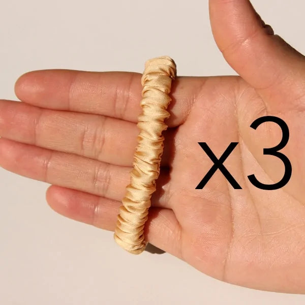 Skinnie Silk Scrunchies