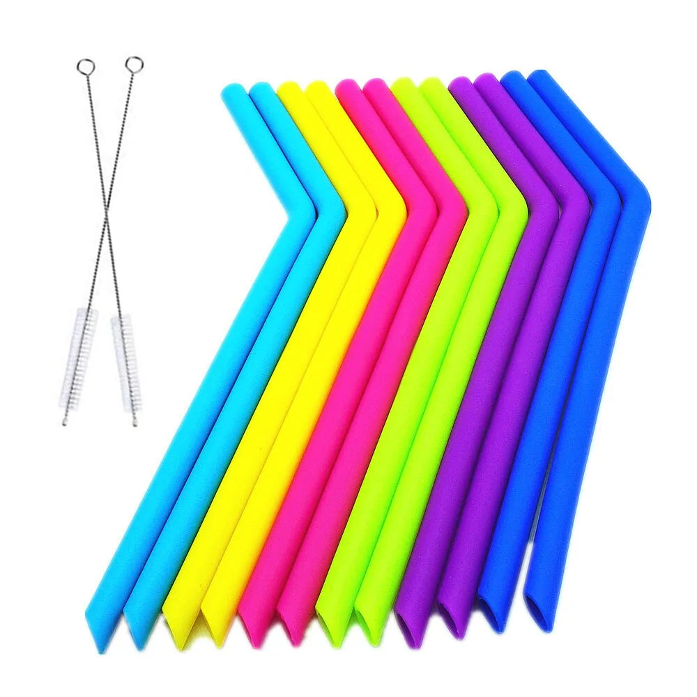 Eco-Friendly Silicone Straws