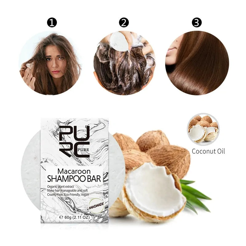 PURE Vegan Antidandruff Shampoo Bars